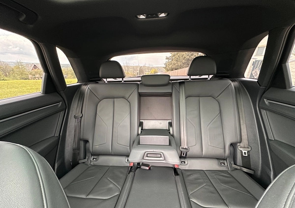 Audi Q3 cena 143000 przebieg: 18542, rok produkcji 2021 z Myślenice małe 781